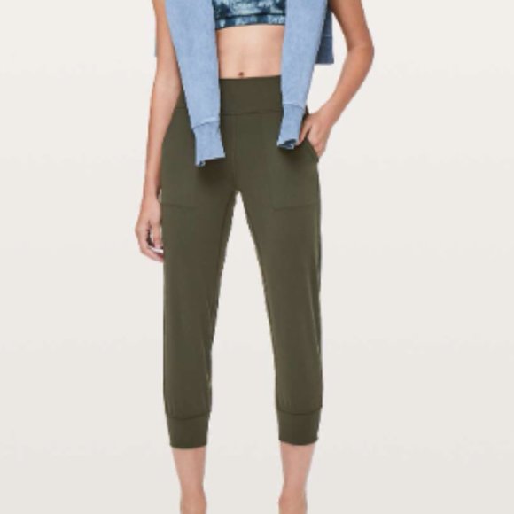 lululemon athletica Olive Green Leggings - Picture 2 of 5